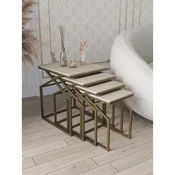 Hanah Home Uygar set stolica (umetnuti), antik (4 kom)