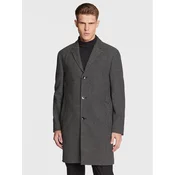 Calvin Klein Volneni plašč Statement K10K109952 Črna Regular Fit