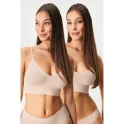 2PACK Modrček RIB Bralette, brez kosti