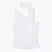 Cropp - Top na jedno rame - white