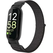 INF Združljiv z Fitbit Inspire 3 najlonskim paščkom z zanko - na voljo več barv Grey, (5000116886)
