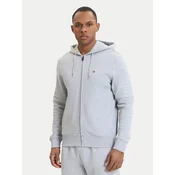 Napapijri Majica dugih rukava Balis NP0A4HHV Siva Regular Fit