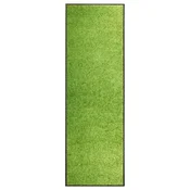 Vidaxl Pralni predpražnik zelen 60x180 cm