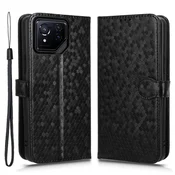 GS Ovitek za ASUS ROG Phone 8 Pro, denarnica v obliki rombov, črn