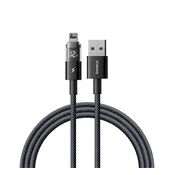 IPAD 4. generacija / Air 2 / Pro 9.7 BASEUS DISPLAY II kabel za podatke USB - Lightning, 100 cm, crna P10382700121-00