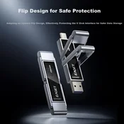 Eaget USB Flash memorija, 512GB, USB 3.2, Type-C, USB 3.0