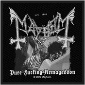Mayhem Pure Fucking Armageddon Našitek za šivanje