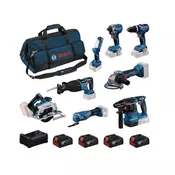 BOSCH Kombinirani set akumulatorskih alata 8 dijelova 18V 0615V00061