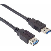USB 3.0 Super-speed 5Gbps A-A podaljšek, MF, 9-pinski, 3 m