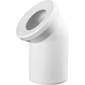 Bruckner Priključni Koleno za WC, 110 mm, 45° Plastika