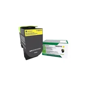 Lexmark CS/CX31/41/51x Rumena kartuša z vračilom tonerja - 2 300 strani