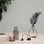 Aberto Design Dekorativna figura Flowerpot - 6, 20x39 cm, 1.5 mm, Crna