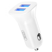 XO Avtopolnilec CC31 - 2xUSB - 2.4A - Bel KP31791