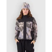 Mons Royale Pileup Wool Fleece Jacket mtn camo moonstone