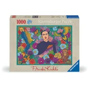 Ravensburger Frida Kahlos Paradise: Papiga, opica in cvetje - sestavljanka s 1000 koščki