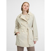 Cream Womens Trench Coat Geox Ilde Trench