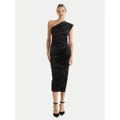 Babylon Cocktail obleka MF0219 Črna Slim Fit