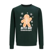 Jack & Jones Junior Majica JJXMAS FUN pueblo/zelena/rdeča/bela