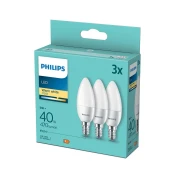 Set od 3 LED sijalice Philips B35 E14/5W/230V 2700K