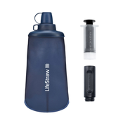 Steklenica za vodo s filtrom LifeStraw Peak Series Flex Squeeze Bottle 650ml - mountain blue