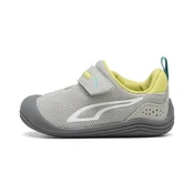 PUMA Kitten Mesh Sneakers Toddlers, Shoes, Gray Echo/Glacial Gray, 22