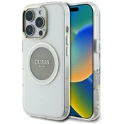 1 to 3 Guess Ovitek Iml Kovinski Circle Za Iphone 16 Pro Max Z Magnetnim Zapiranjem