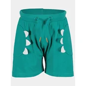 Blue Seven Športne kratke hlače 938084 X Zelena Regular Fit