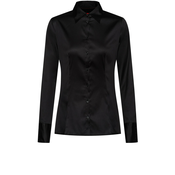 HUGO Bluza The Fitted Shirt, črna
