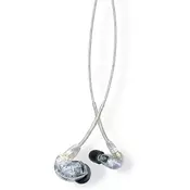 Slušalice s mikrofonom Shure - SE215 Pro, prozirne