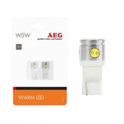 shumee 2x W5W LED T10 NAKNADNA VGRADNJA TOPLO BELA ŽARNICA