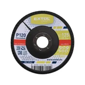 Extol Craft Lamelni disk poševni korund, P120, O 125mm