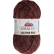Pletena preja Dolphin Baby 100 g - (80366) rjava