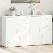 Komoda 2 kom bijela 60 x 31 x 70 cm od konstruiranog drva