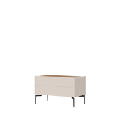 JELA TV STO TV90N-2F/S45 - kolekcija Sky 45 - Tobacco hrast/Kašmir mat lak - 90x56x47 cm
