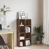Ormaric za knjige boja hrasta 66x30x130 cm konstruirano drvo