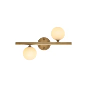 Opviq Domino 11037 Zidna lampa, Zlatna