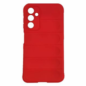 MaxMobile maskica za Samsung Galaxy S23 FE HARD PROTECTION WAVES crvena