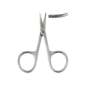 Vitry Stainless Steel Leather Scissors with Curved Blades