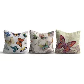 Opviq Set 3 jastuka 43x43cm Šareni