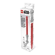 LEGO Star Wars gel pisalo Svetlobni meč s sponko – rdeče