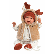 Llorens 74018 NEW BORN - realisticna beba lutka sa zvukovima i tijelom od mekane tkanine - 42