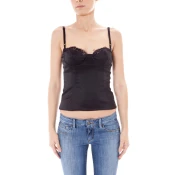 JOHN GALLIANO TOP WOMAN BLACK