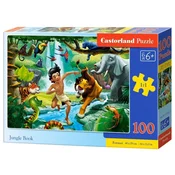 Castorland Knjiga o džungli Puzzle 100 kosov