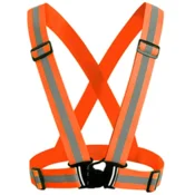 slomart ATL Odsevni naramni pas za varnost AG590C, oranžna