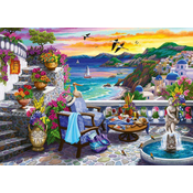 Ravensburger - Puzzle Sunset over Santorini 300 - 300 kosov