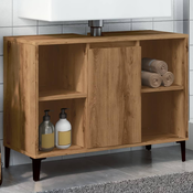 Ormaric za sudoper Artisan hrast 80x33x60 cm izradeno drvo