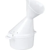 slomart Servocare plastični inhalator, bel, 2-delni