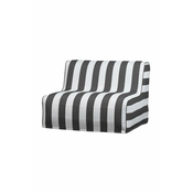 Crno-bijela vrtna sjedalica na napuhavanje Sit On Air – vtwonen