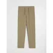 Sinsay - Straight leg pantalone sa dodatkom lana - svetlo zelena
