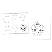 janod kreativni set za učenje risanja kawaii